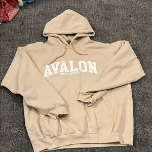 Avalon New Jersey Tan Hoodie